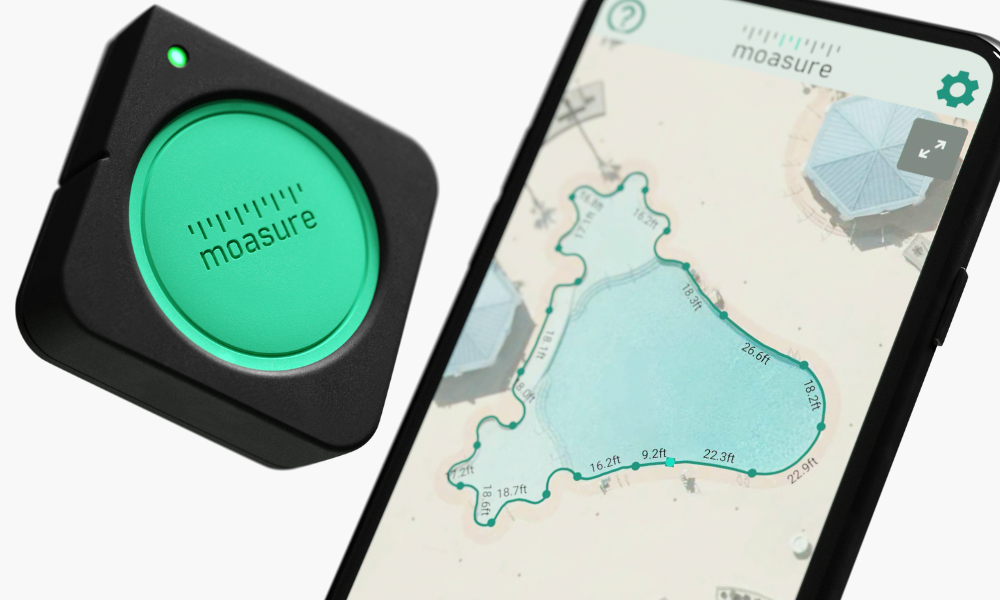 Visualisez vos mesures dans leur contexte avec la fonction "Modifier l'arrière-plan".