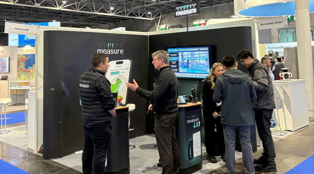 Moasure au BIM World Paris 2026 : un avant-goût prometteur du Moasure LX1