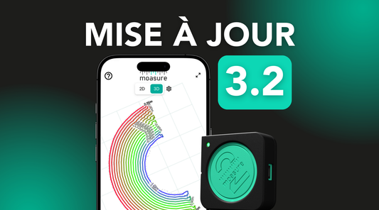 Mise à jour 3.2 de l’application : encore plus de possibilités pour personnaliser vos mesures