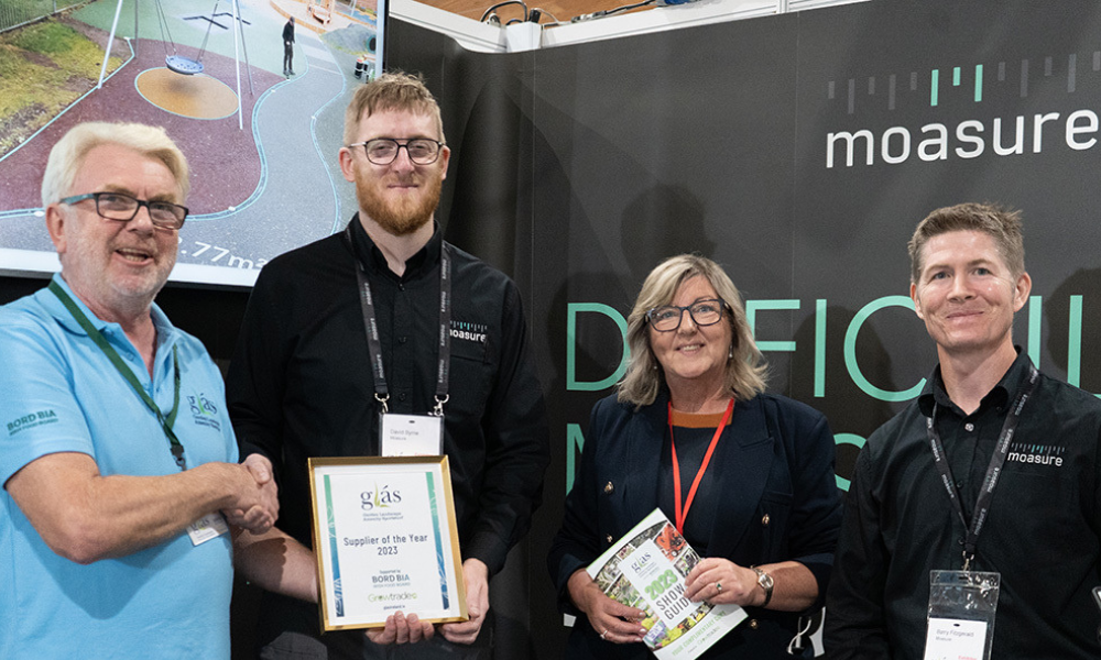 Moasure remporte le prix du "Fournisseur de l'année" à GLAS Ireland